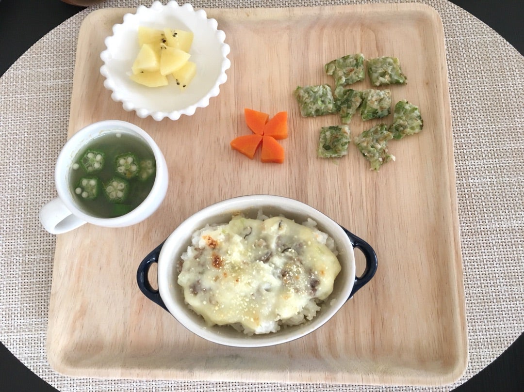 離乳食に野菜たっぷり牛丼☆後期〜完了期 by あねさん女房さ〜やクックパッド簡単おいしいみんなのレシピが392万品