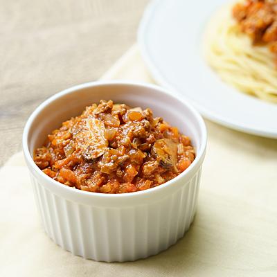 自宅で簡単ミートソース