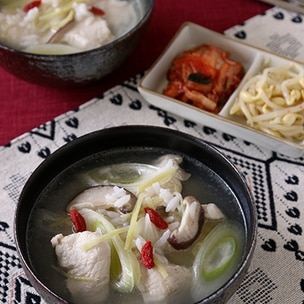 豆腐とひき肉のキムチスープ