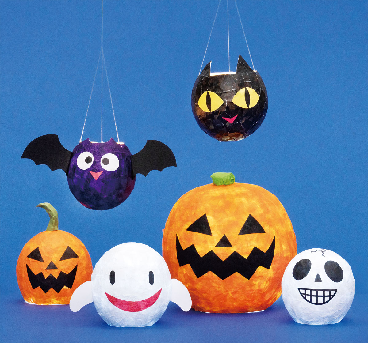 ハロウィン 手作りカゴ 3個セット ① - メルカリ