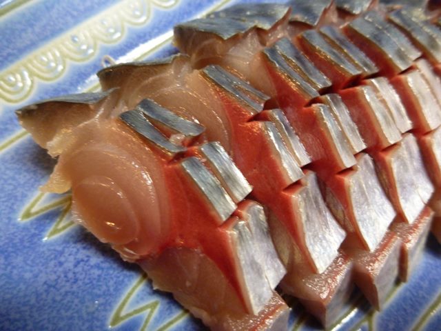 マサバの酢じめ : 魚と野菜と私と和ノ香