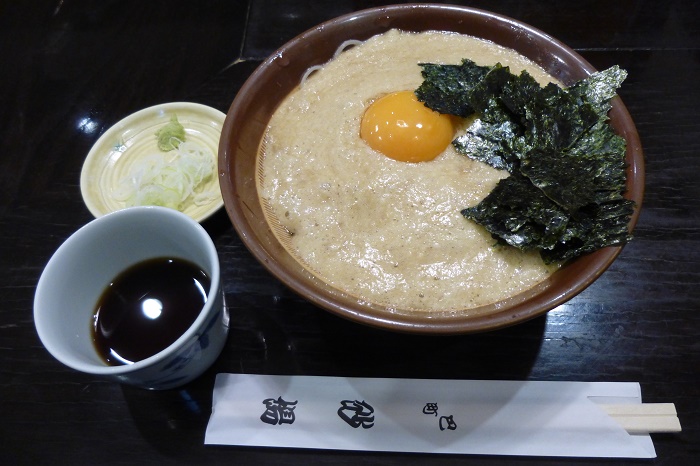 山かけそば京のうどん・蕎麦,冷たい麺類ちりめん山椒の京都祇園藤村屋
