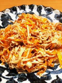 鶏むねとえのきのたらこバター ryoranSnapdish スナップディッシュID:nP15Pa