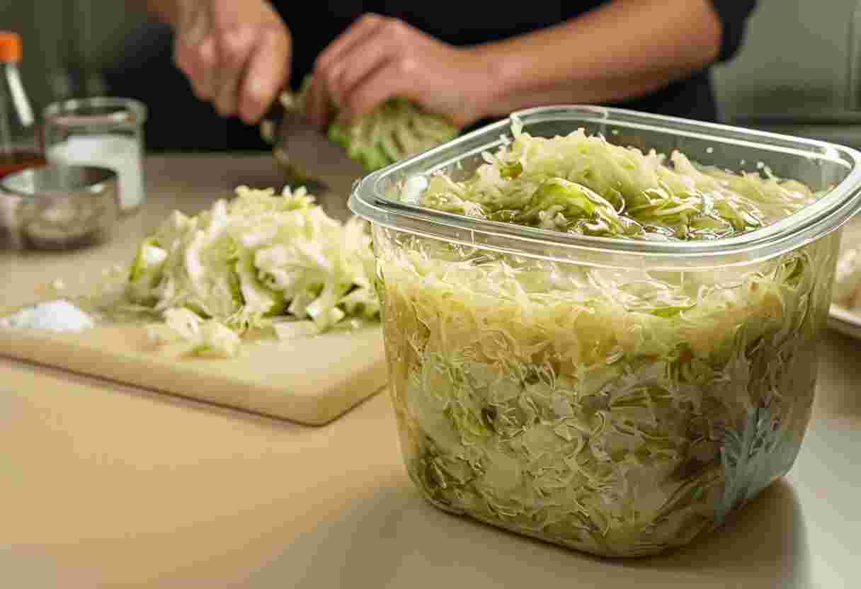 紫キャベツの酢漬け白神ファーム