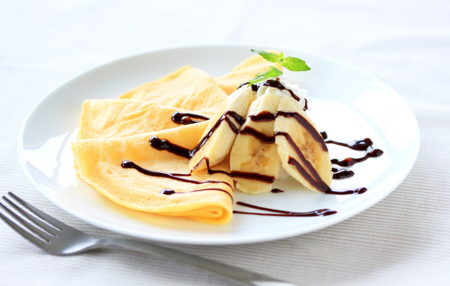 ZIP チョコバナナクレープのレシピホットプレートで 6月30日きなこのレビューブログ