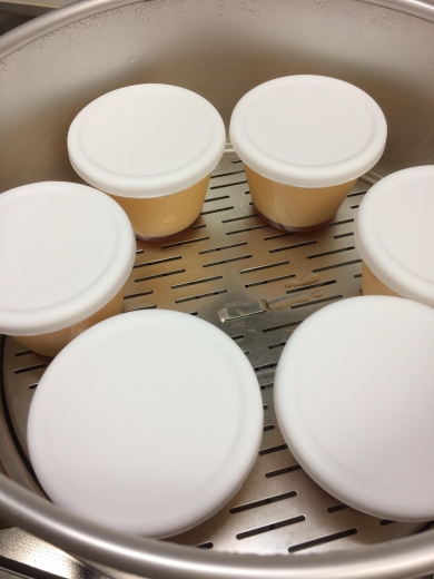 ぷりんぷりんぷりん❤️と、蒸し器で簡単超絶なめらか♪シンプルレトロなカスタードプリン♪しゃなママオフィシャルブログ「しゃなママとだんご３兄弟の甘いもの日記」Powered by Ameba