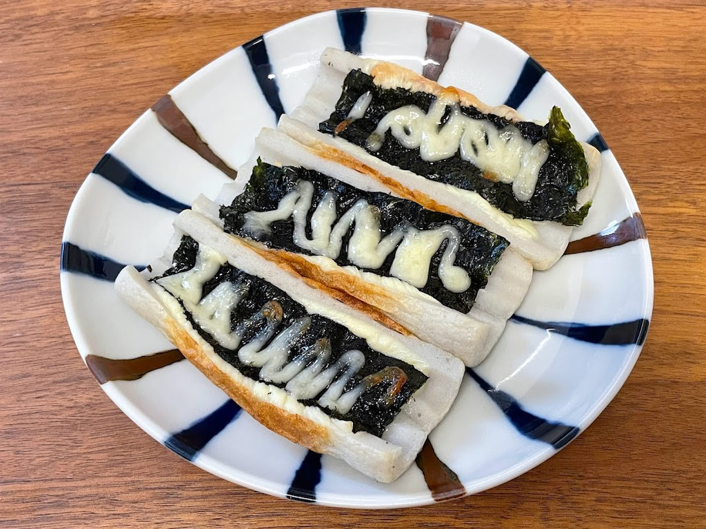 トースターで簡単♡チーズちくわ♡