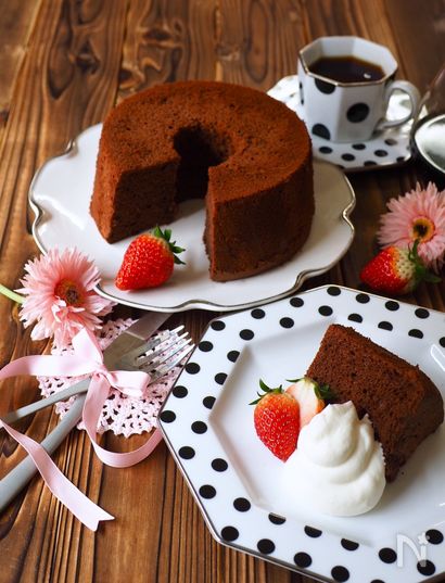 シフォンケーキのアレンジレシピまとめ。もっと美味しい食べ方が見つかるかもfolk