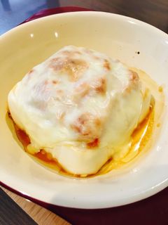 とろりチーズの厚揚げキムチのっけ焼き