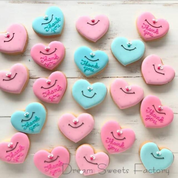 キルティングハートアイシングクッキー - LUCIANNA-MI'S GALLERYminne byGMOペパボ国内最大級のハンドメイド・手作り通販サイト