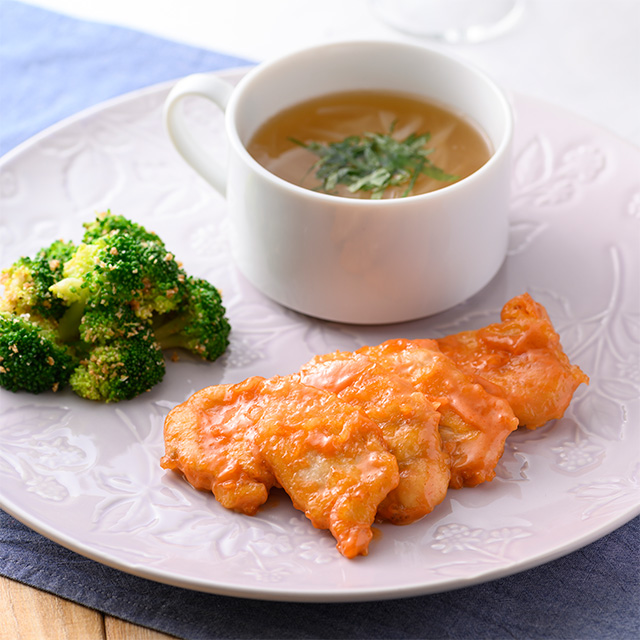 万能鶏むね肉のケチャップレモン照り焼き奥薗壽子のなべかまぺえじ