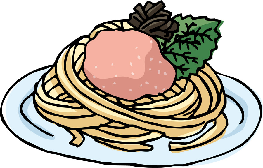 パスタ スパゲッティイラスト・フリー素材なら「シンテリ」