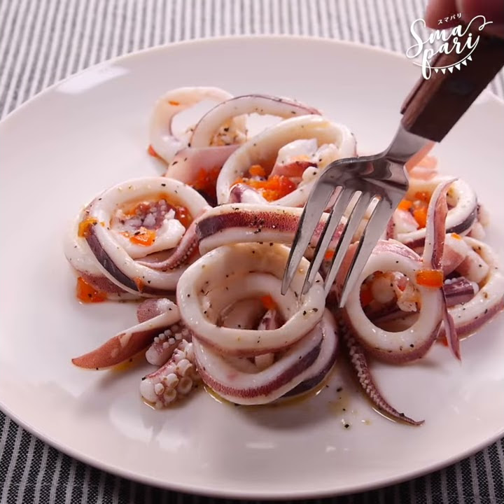 真イカのパプリカソースミツコ