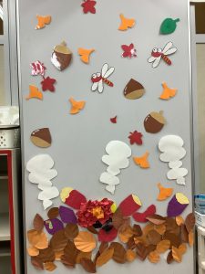 紙で作る さつまいもとモグラの壁面飾り 音声解説あり How to make a paper wall decoration of sweetpotatoes and moles