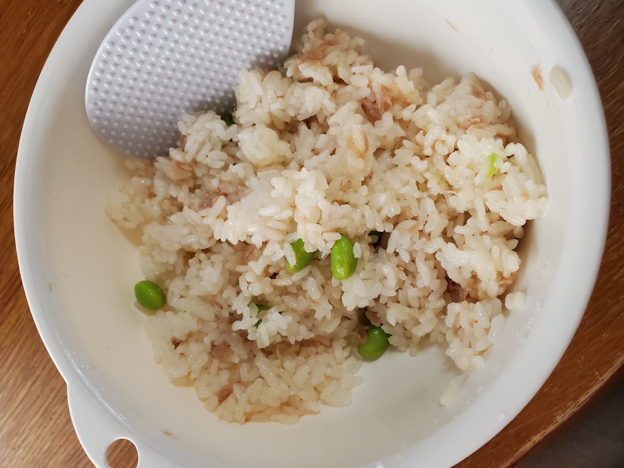 塩昆布とツナと枝豆のごはん若狭たけし 漫画家