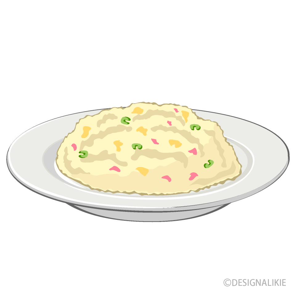 チャーハン 炒飯 ～かわいい無料のフリーイラスト素材集