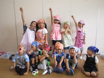 5歳児 クッキング 夏野菜ピザ園だより社会福祉法人MONDEN会