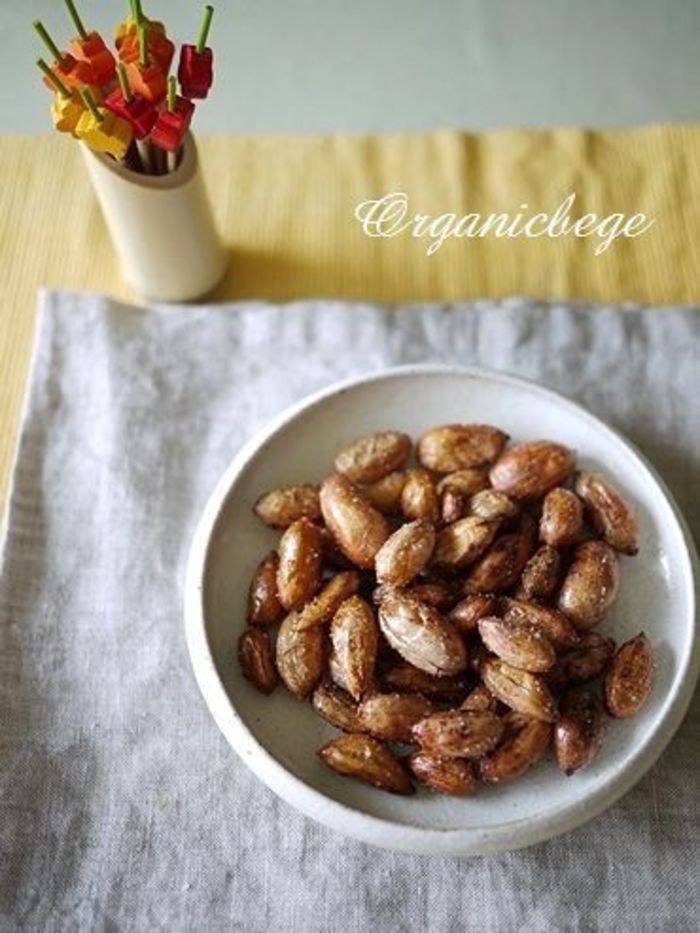 生落花生 ピーナッツ の炒り方