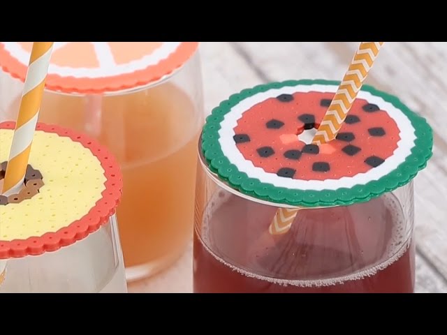 アイロンビーズで夏モチーフのキーホルダーを作ろう!キッザニア