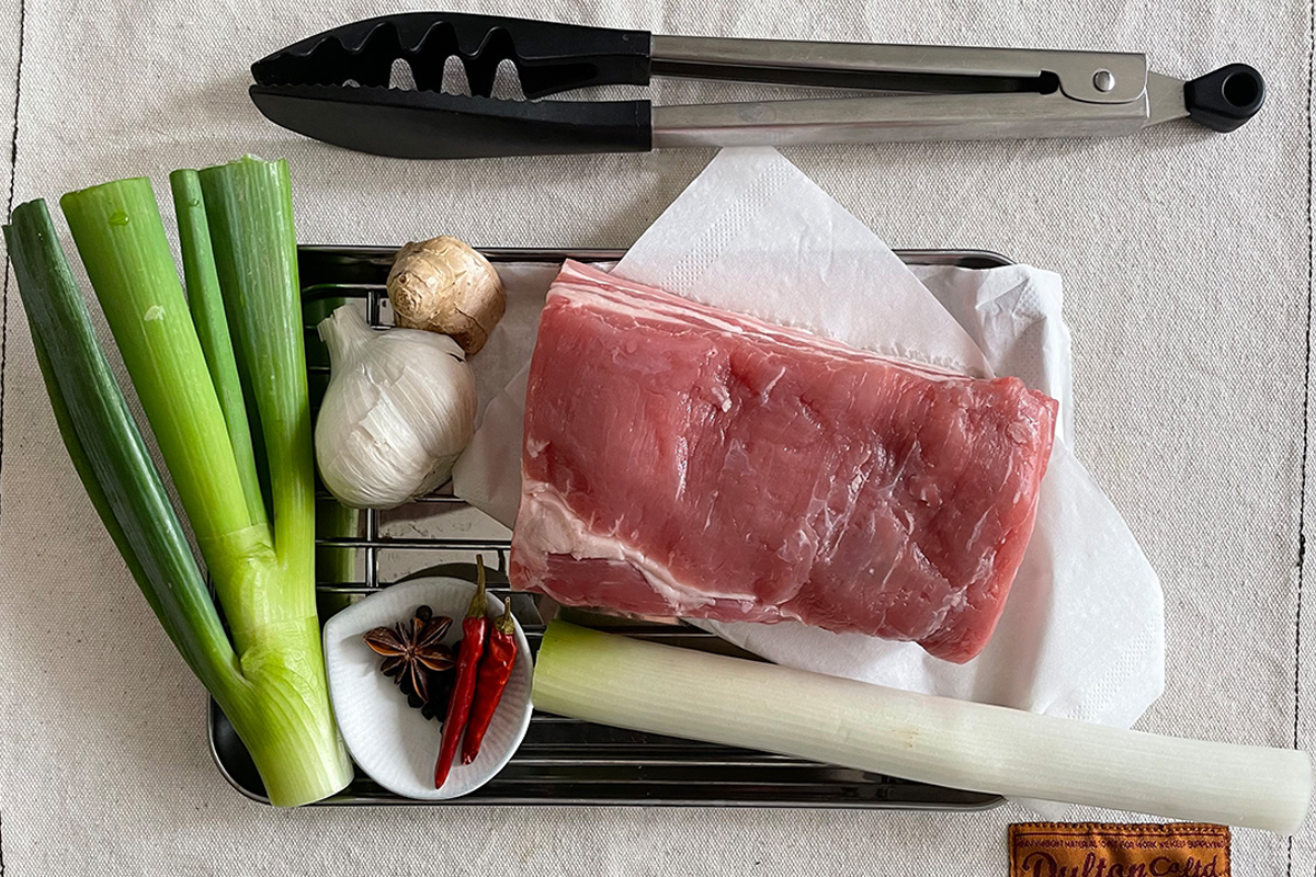 絶品キャンプ飯そのままでも炙ってもおいしい本格豚バラチャーシューGreenfield グリーンフィールド