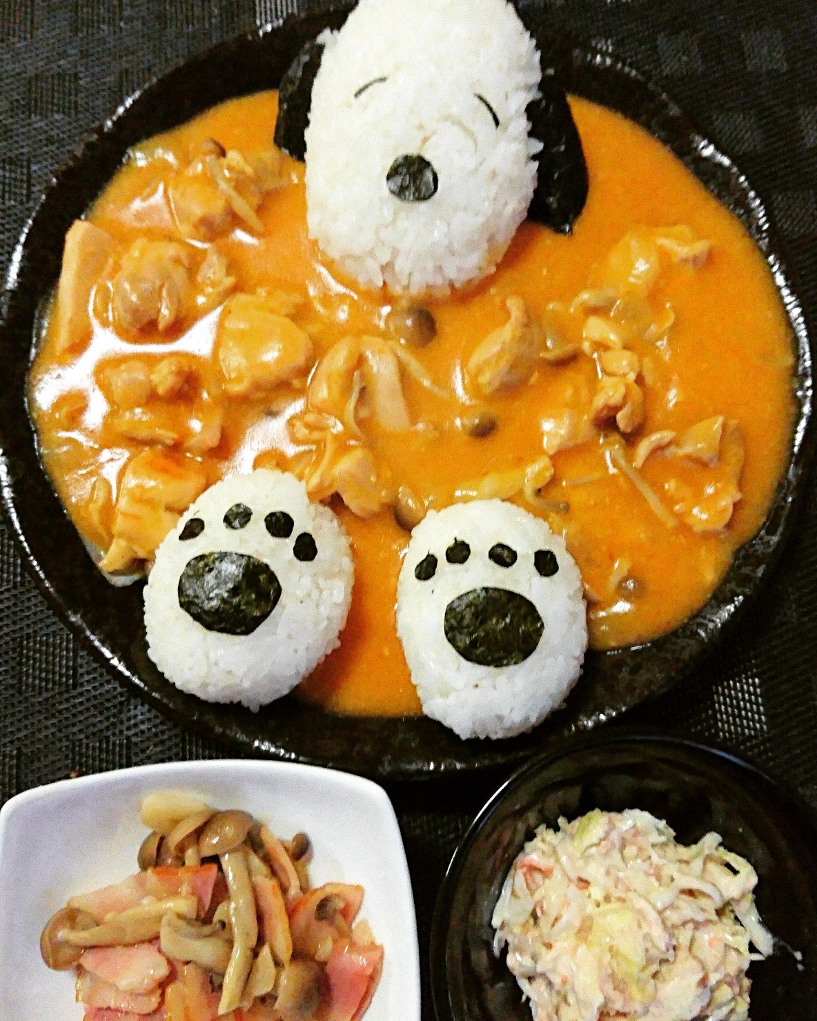 たっぷりトマトのバターチキンカレ