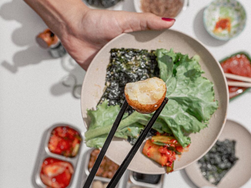 韓国料理の定番、ほうれん草のナムルレシピ