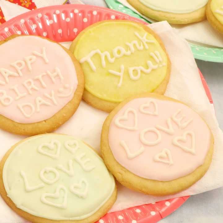 お菓子作り アイシングクッキー ステンドグラスクッキー レシピ