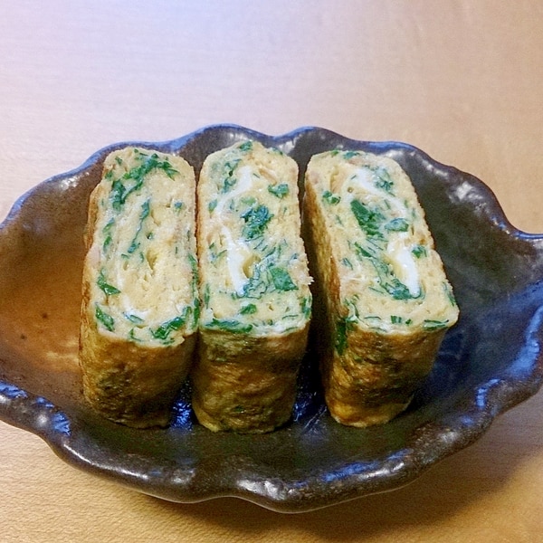 モロヘイヤのかき卵スープ