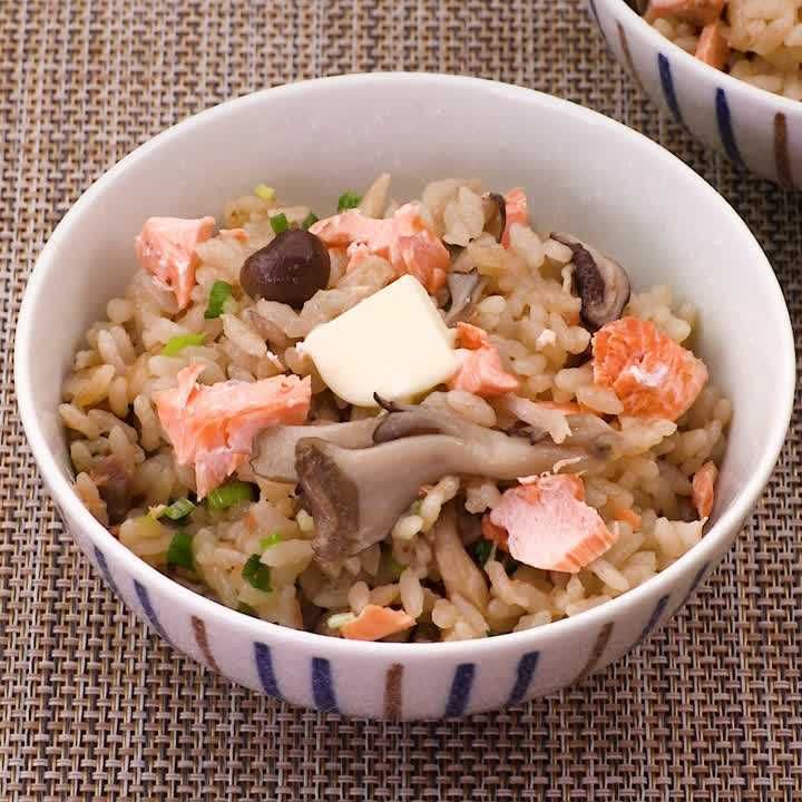 甘栗とバターの炊き込みご飯 かずきっちんSnapdish スナップディッシュID:PWWqSa