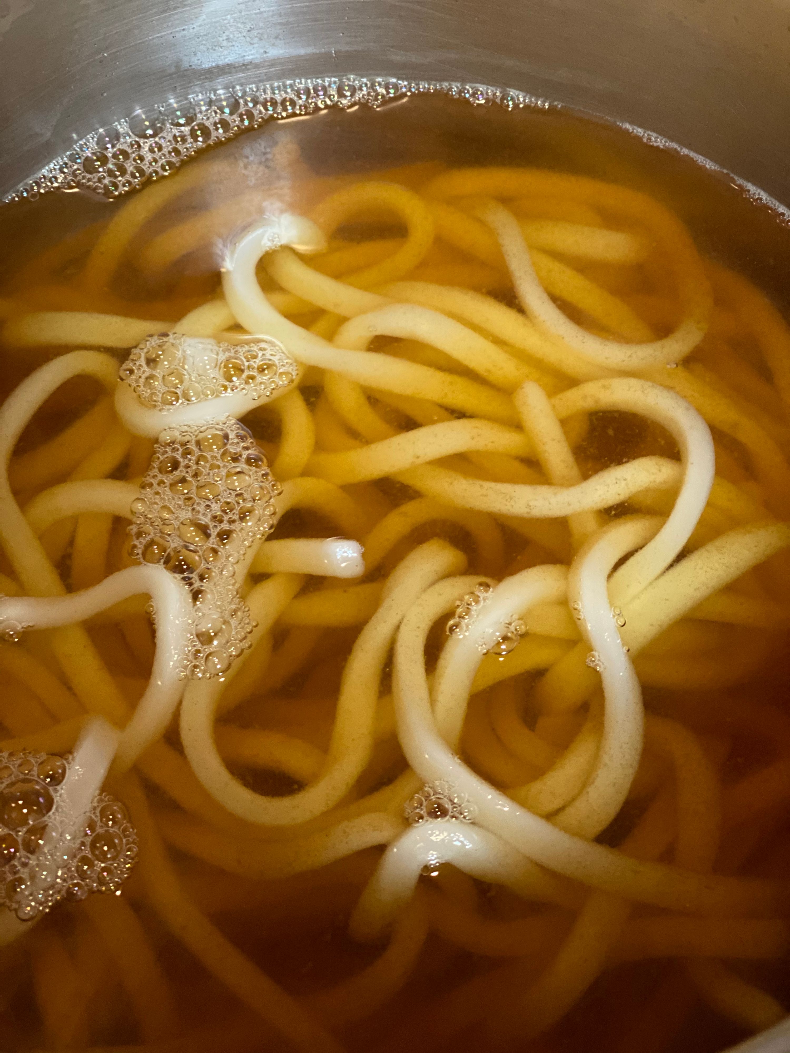 豚こまの油そば風うどん