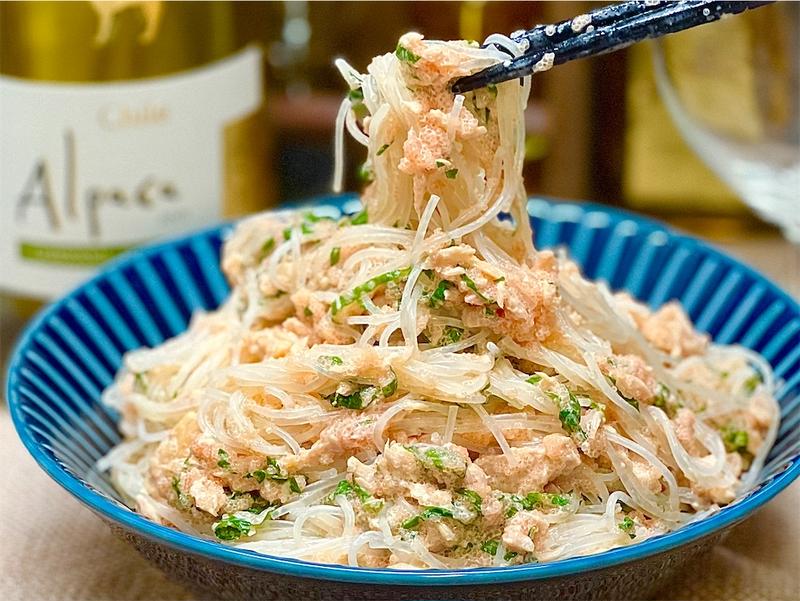 簡単☆春雨マヨぽんサラダ