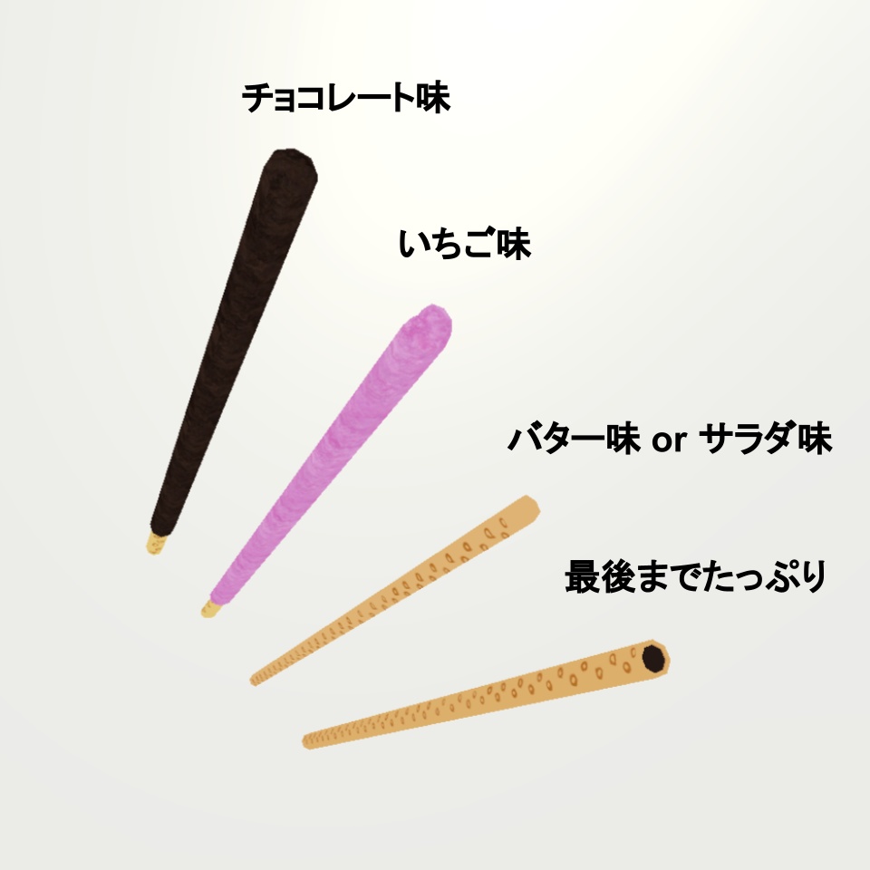 昨日、「棒状」のお菓子を見- Photozou