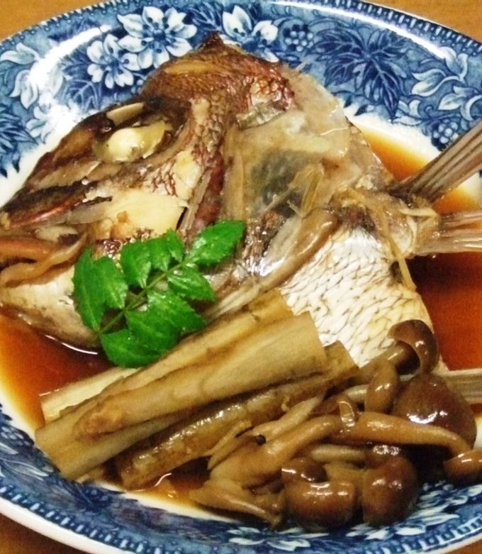 鯛のあら炊き♪