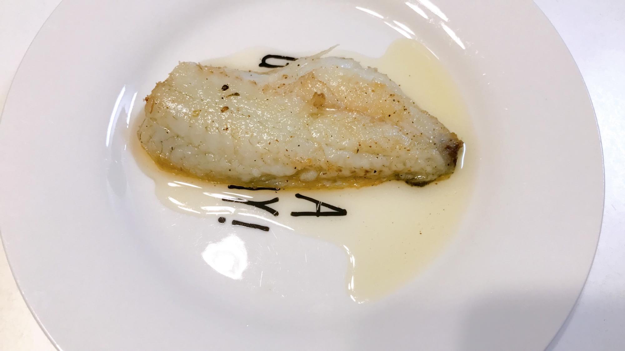 フライパンでカサゴの塩焼き