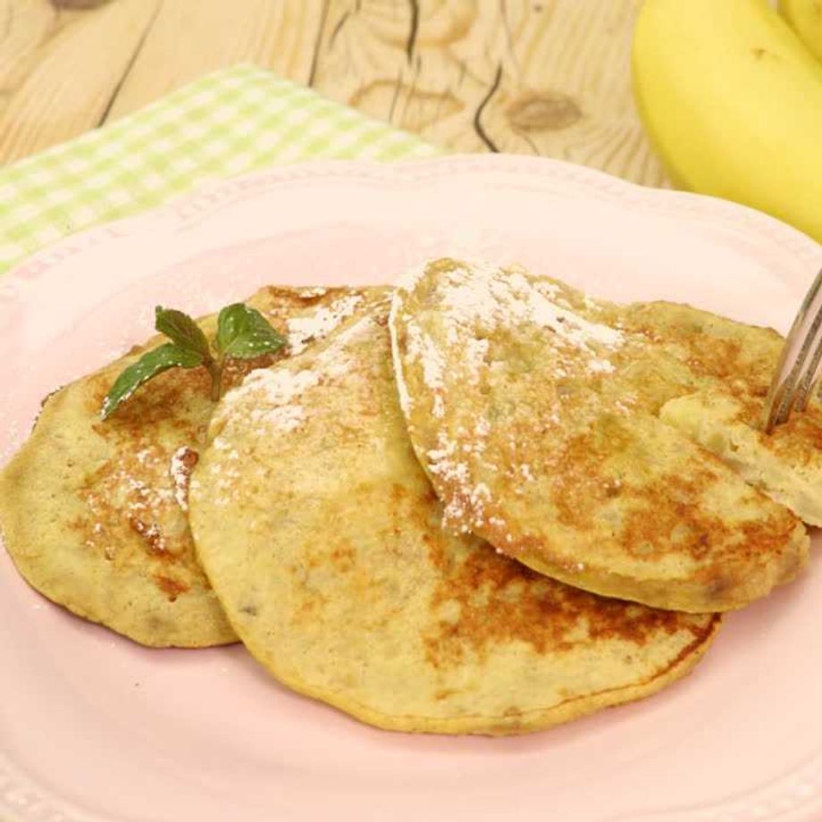 バナナホットケーキアレンジレシピ味ひとすじ 永谷園
