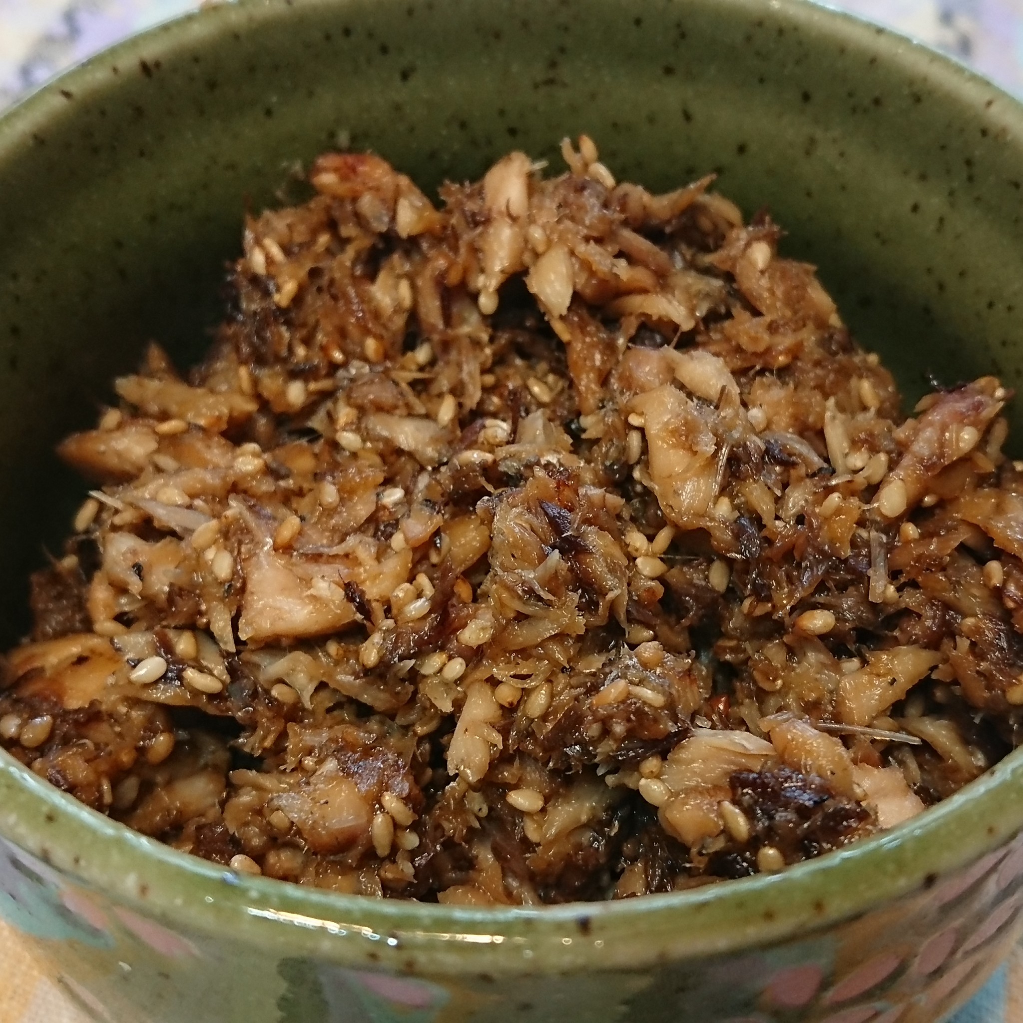 さば缶で！栄養満点☆甘辛ふりかけ