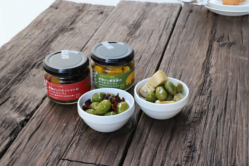 トマトのオリーブオイル漬け