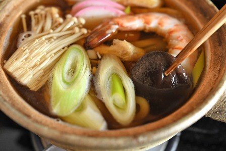 土鍋調理 心も身体もあったまる 鍋焼きうどん♡