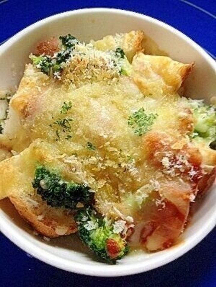 固くなったフランスパンをおいしく フレンチチーズトースト