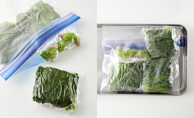 朝がラクになる弁当の作り置き冷凍 ほうれん草副菜と冷凍きのこ : 日々のごはんとおやつのネタ帳～簡単なのも、丁寧なのも～ Powered byライブドアブログ