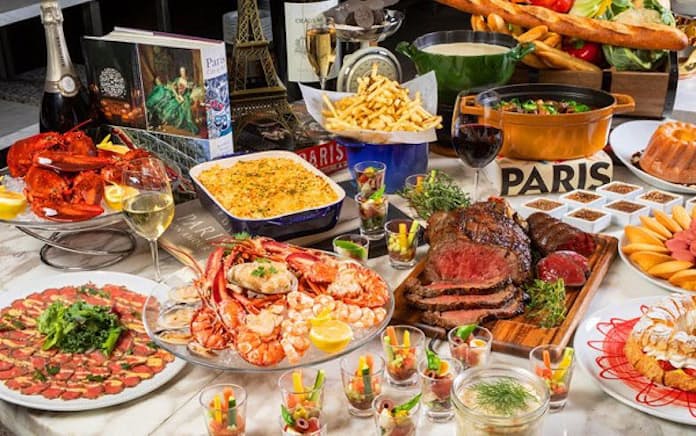 フレンチ キッチン グランド ハイアット 東京テラス席確約！ 南フランスのリゾート気分を堪能する夏のテラスプラン＋シャンパン含むフリーフローディナー プラン 11938860 ・メニュー - ネット予約可