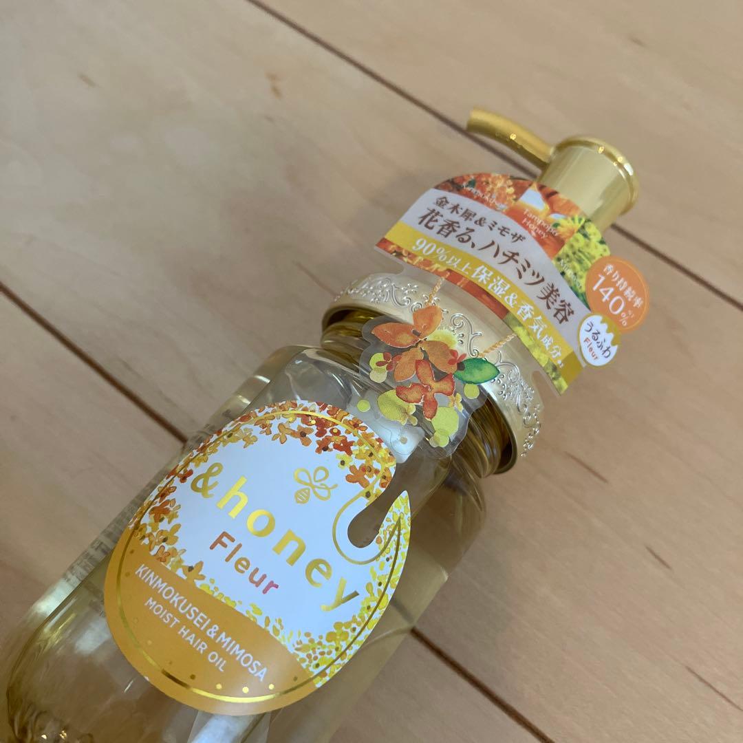 アンドハニー ＆honey フルール ミモザ 金木犀 シャンプー＆トリートメント 新品未使用 アンドハニー フルールシャンプー&トリートメント金木犀＆ミモザ の香り Fleur モイスト うるふわYahoo!フリマ 旧PayPayフリマ