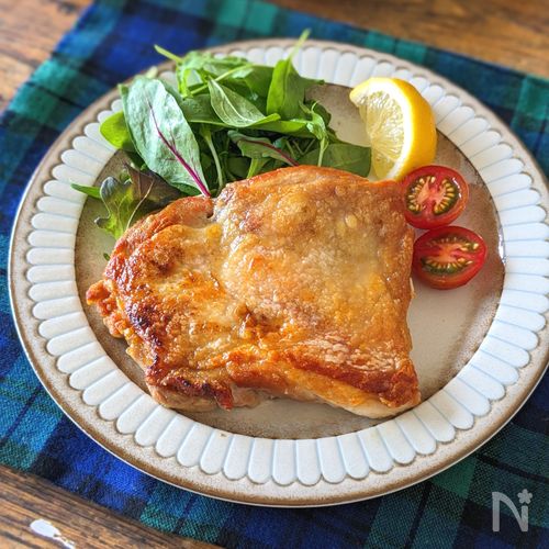 絶品ソースのパリパリチキンステーキの作り方