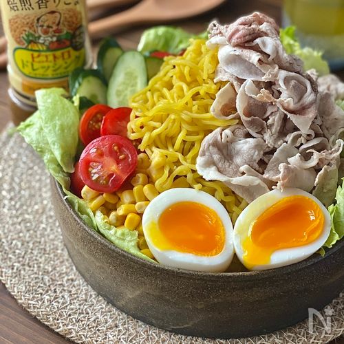 ご自宅で!ごまだれのラーメンサラダ by うぴクックパッド簡単おいしいみんなのレシピが392万品