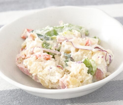 たくあんのポテトサラダ