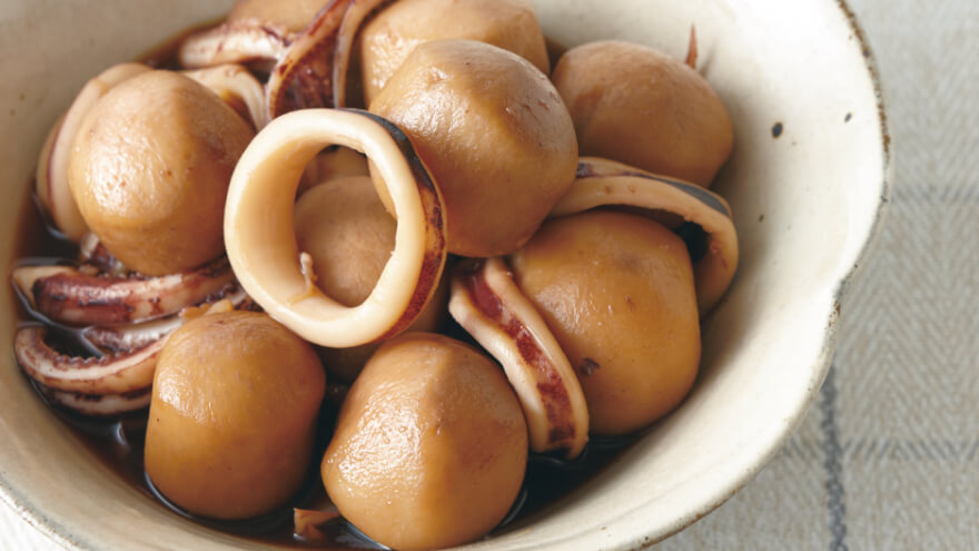 冷凍さといもでささっと「鶏肉とさといもの煮転がし」