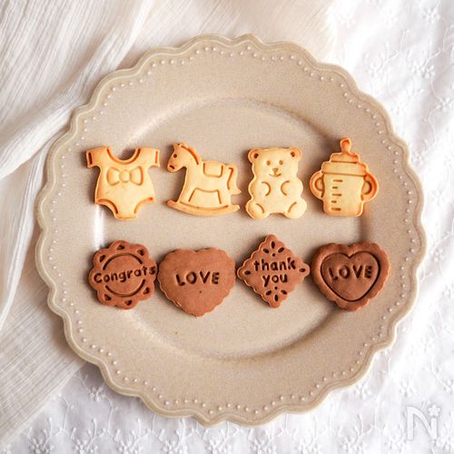 抹茶の香りがたまらない！米粉のリーフクッキー 卵なし・バターなし │taneブログ