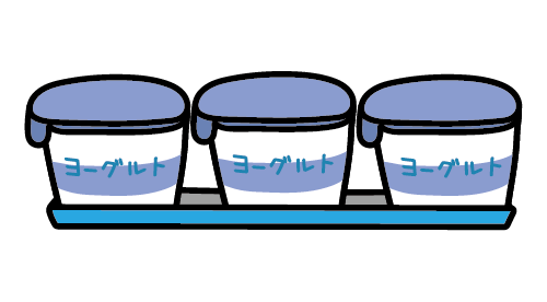 ブルーベリーヨーグルト、クリーミーなヨーグルトとフルーツのスプーンを3Dイラストでクローズアップのイラスト素材・ベクター Image 96697272