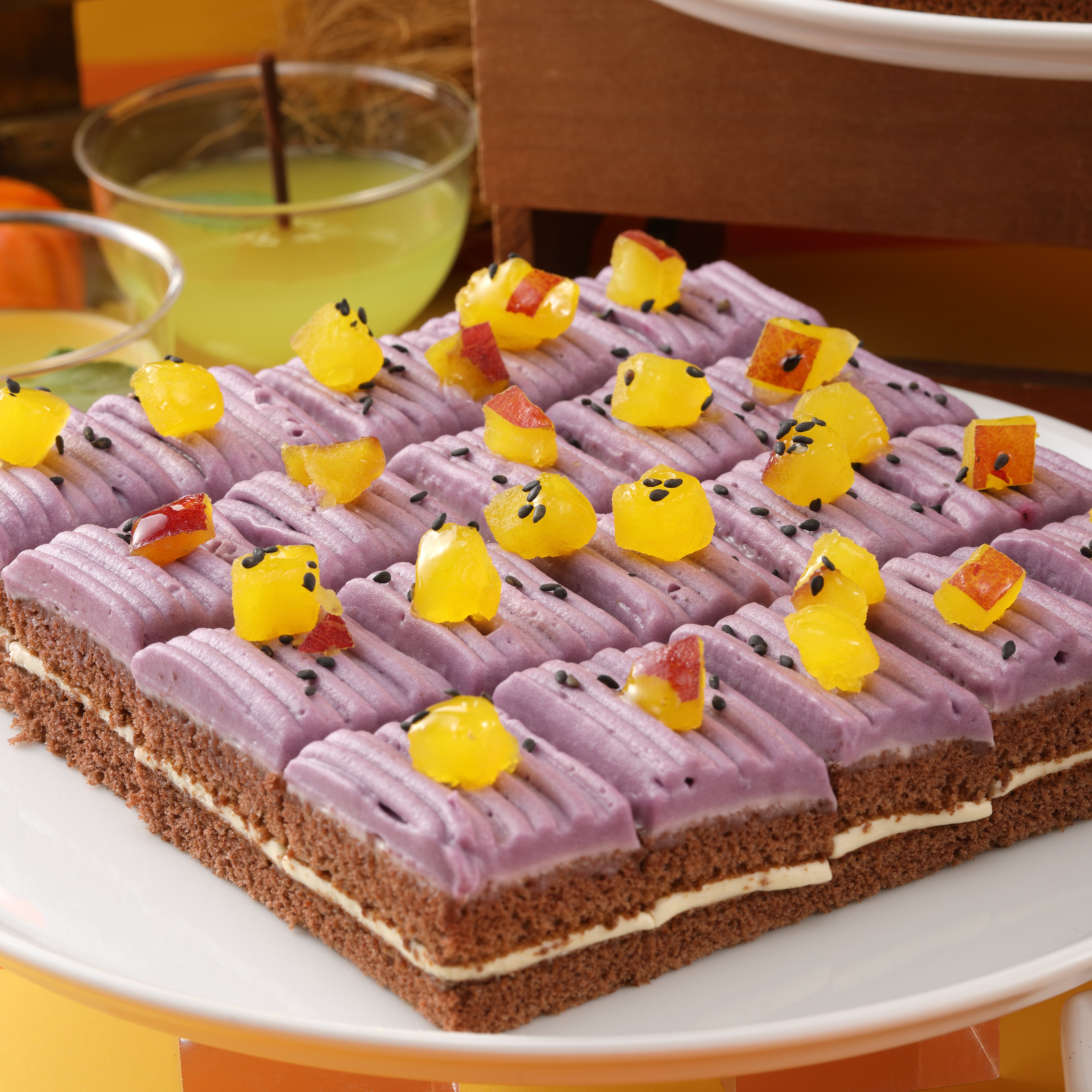 紫芋のドームケーキ モンブラン風: 彩月satsukiの料理帖