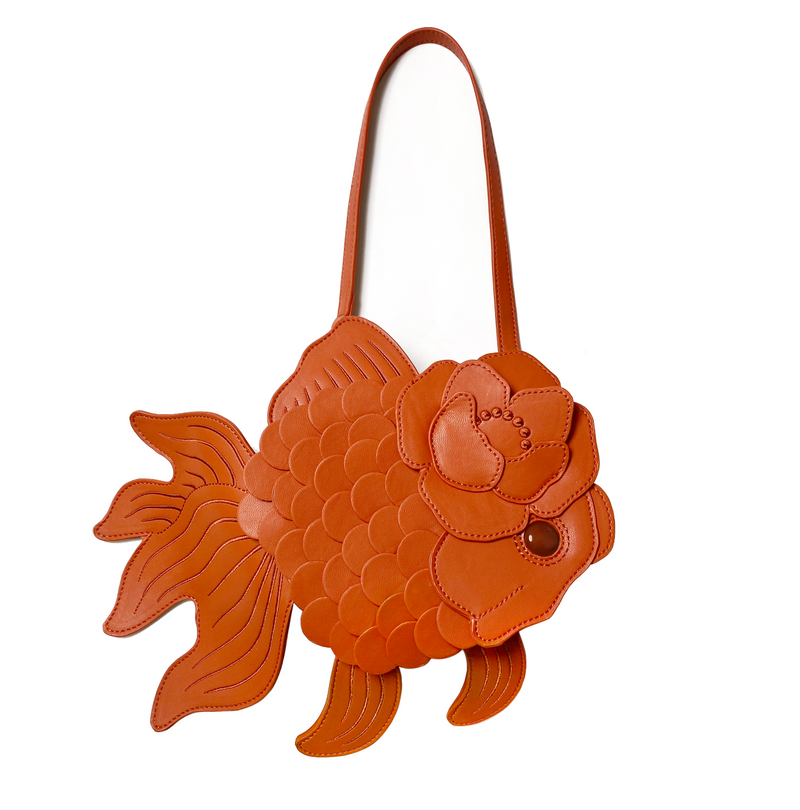 ハンドメイド 図書袋 男の子 ショルダーバッグ ななめ掛け 魚 海の生き物